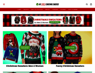 myuglychristmassweater.com screenshot