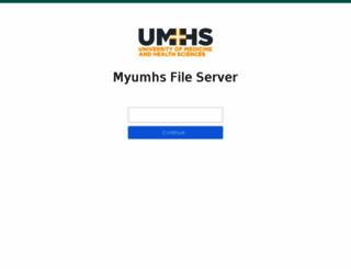 myumhs.egnyte.com screenshot