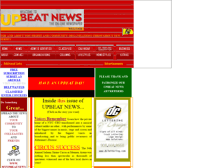 myupbeatnews.com screenshot