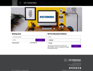myvectorworks.net screenshot