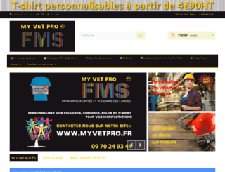 myvetpro.fr screenshot