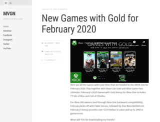 myvideogamenews.com screenshot