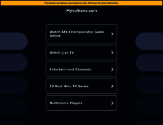 myvulkano.com screenshot