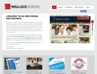 mywallacedesigns.com screenshot