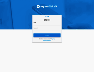 mywallet.dk screenshot