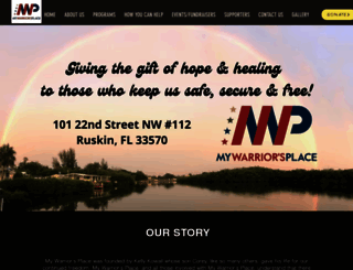 mywarriorsplace.org screenshot