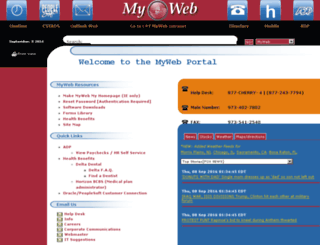 myweb.cherryroad.com screenshot