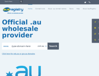 mywebname.com.au screenshot
