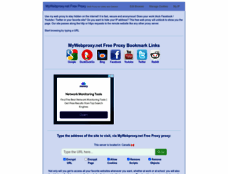 mywebproxy.net screenshot