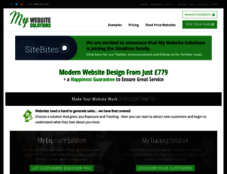 mywebsite.solutions screenshot