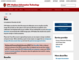 mywebspace.wisc.edu screenshot