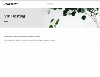 mywebstay.com screenshot