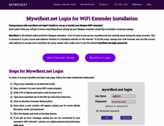 mywi-fiext.net screenshot