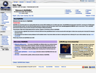 mywikibiz.com screenshot