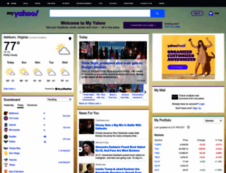 myyahoo.com screenshot