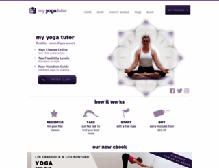 myyogatutor.com screenshot