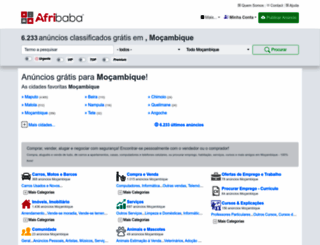 mz.afribaba.com screenshot