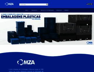mza.com.br screenshot