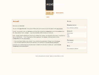 mzabounoura.e-monsite.com screenshot