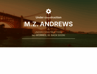 mzandrews.com screenshot