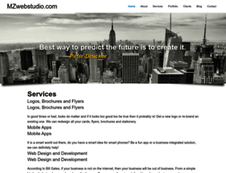 mzwebstudio.com screenshot