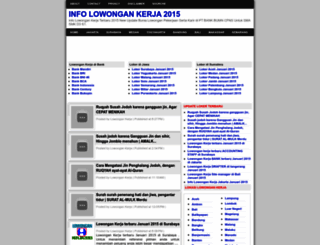 n-lowongankerja.blogspot.com screenshot