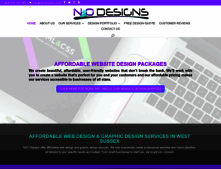 n2odesigns.com screenshot