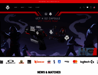 na.g2esports.com screenshot