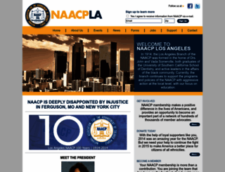 naacp-losangeles.org screenshot