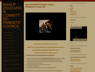naacppc-md.org screenshot