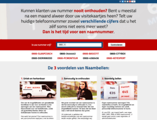 naambellen.nl screenshot