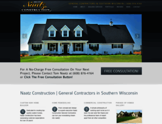 naatzconstruction.com screenshot