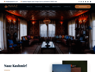 naazkashmir.com screenshot