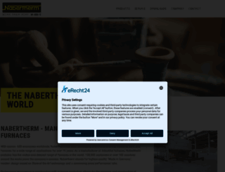 nabertherm-furnaces.com screenshot