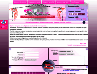nabila-voyance.com screenshot
