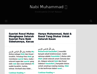 nabimuhammad.info screenshot