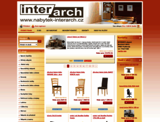 nabytek-interarch.cz screenshot