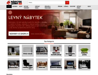 nabytek-levny.cz screenshot