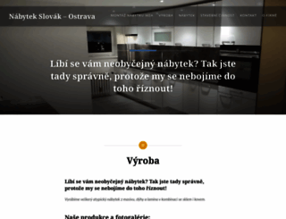 nabytek-slovak.cz screenshot