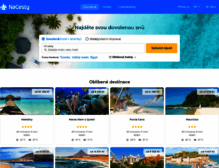 nacesty.cz screenshot