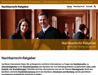 nachbarrecht-ratgeber.de screenshot