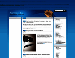 nachmieter-blog.de screenshot