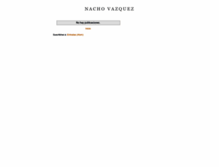nachovazquez.blogspot.com screenshot