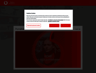 nadacevodafone.cz screenshot