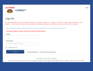 nadaguidesconnect.com screenshot