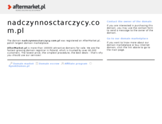 nadczynnosctarczycy.com.pl screenshot