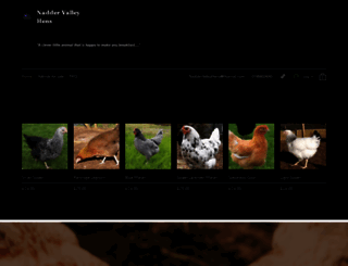 naddervalleyhens.co.uk screenshot