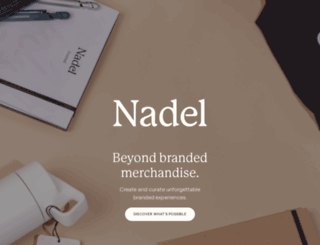 nadel.com screenshot