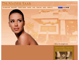 nadersaab.com screenshot