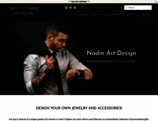 nadinartdesign.com screenshot